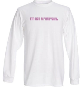 Long Sleeve Top Pink - I’m not a partygirl